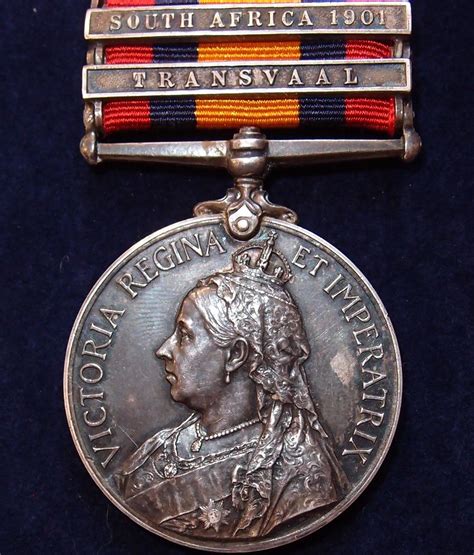 British Army Boer War Medal Full Entitlement South Africa Jb Military