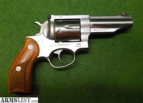 Armslist For Sale Ruger Redhawk 45 Long Colt 45acp