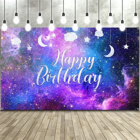 Buy Space Galaxy Birthday Backdrop Cosmic Galaxy Background Starry