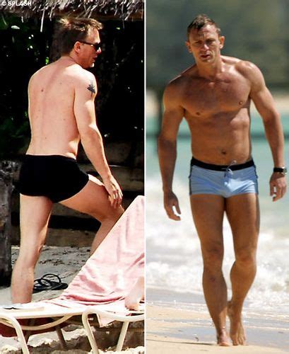 Craigsplit X Daniel Craig James Bond Daniel Craig Guys In Speedos