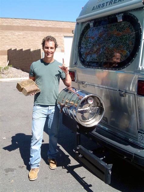 Matthew mcconaughey gave this commencement speech at the university of houston. Super star Matthew McConaughey's Airstream addiction ...