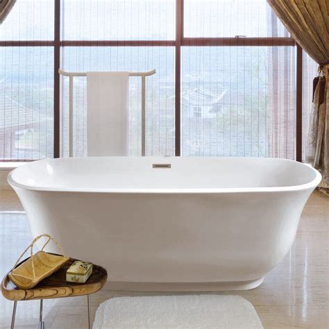 We've selected the best bathtubs the market offers. 59" x 28.3" Freestanding Soaking Bathtub | Free standing ...