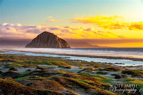 Morro Bay At Sunset California Coast Photography Scott Smith