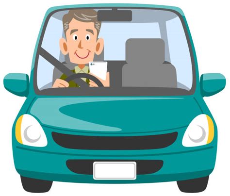 Elderly Driving Car Illustrations Royalty Free Vector Graphics And Clip