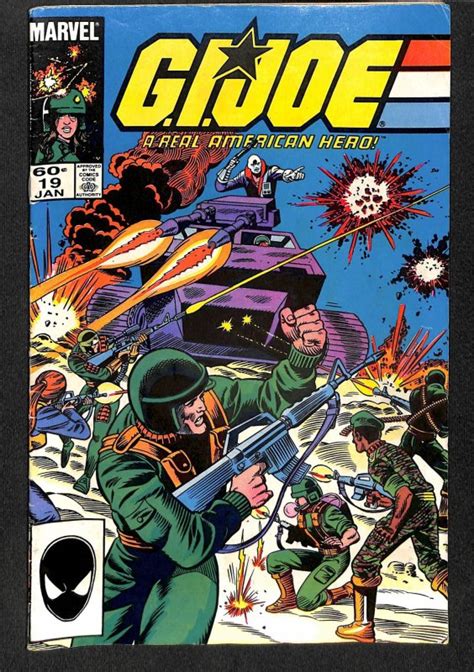 Gi Joe A Real American Hero 19 1984 Comic Books Copper Age