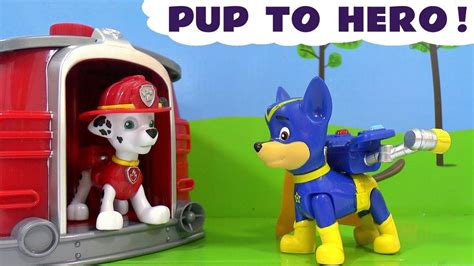 Paw Patrol Super Pup To Hero Toys With Superhero Batman And Thomas And