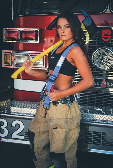 Fire Fighters For Fit Friday Make Things Wet For Safety Post Girl Firefighter Female