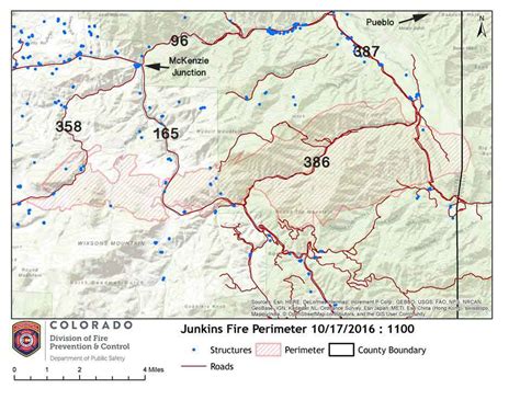 Junkins Fire Causes Evacuations West Of Pueblo Colorado Wildfire Today