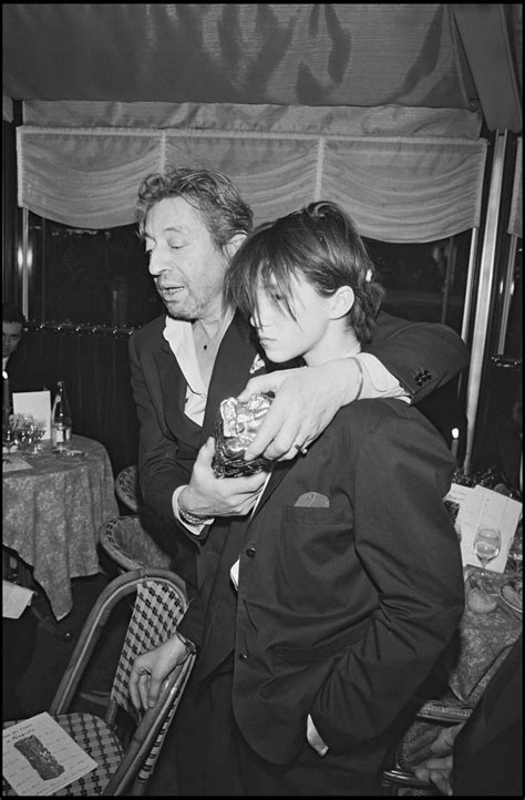 Photo Charlotte Gainsbourg Avec Son Père Serge En 1986 Lors Des César Purepeople