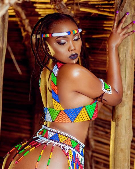 Sanchoka Breaks The Internet With Her Zulu Attire Beautiful Love Images