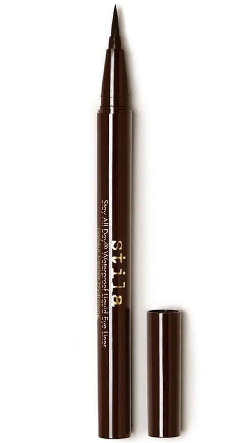 Stila Stay All Day Waterproof Liquid Eyeliner Dark Brown 002 Oz