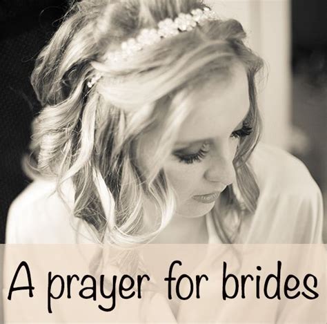 A Prayer For Brides Wedding Day Quotes Wedding Prayer Night Before