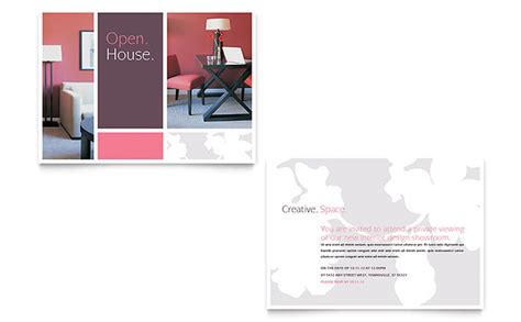 Interior Designer Announcement Template Design