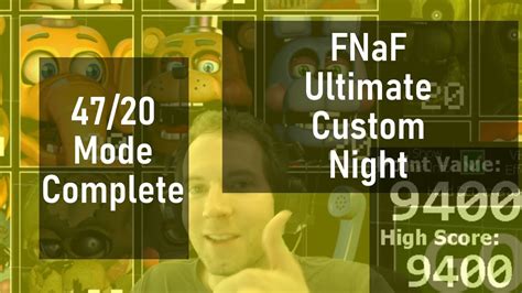 Fnaf Ultimate Custom Night 4720 Complete 47 Animatronics Max Ai