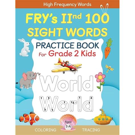 Buy Frys Second 100 Sight Words Practice Book For Grade 2 Kids Frys