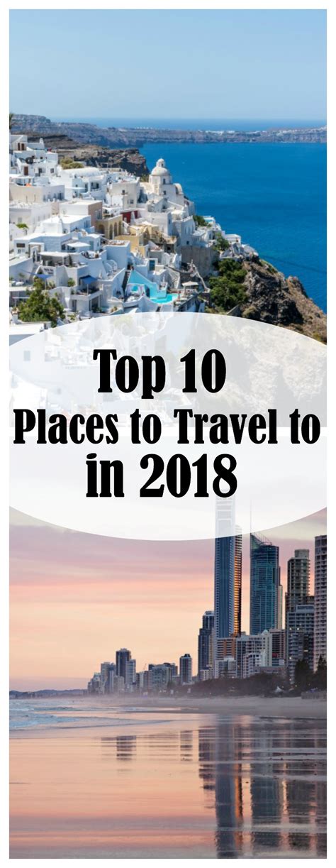 Top 10 Places To Visit In 2018 Flavorful Trip Magazine