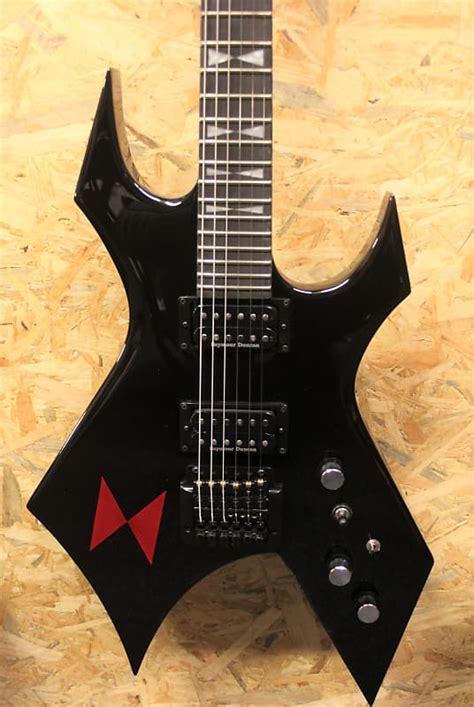 B C Rich Warlock Lita Ford Signature Morice 2008 Black Reverb