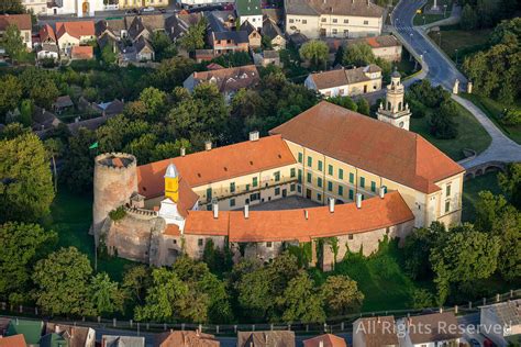 Overflightstock™ Historic Village Of Valpovo Croatia Aerial Stock Photo
