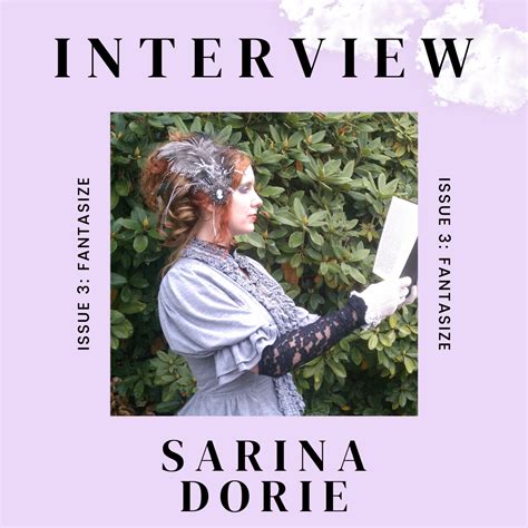 Interview With Sarina Dorie — Aniko Press