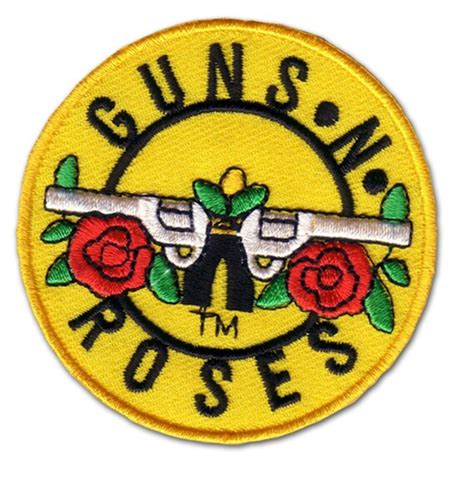 Guns N Roses Patch Iron On Sticker Rock N Roll Badge Top
