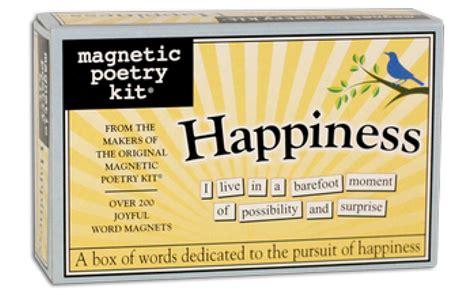 Happiness Magnetic Poetry Kit Games