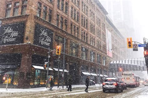 Freezing Rain In Toronto Causing Closures Citywide