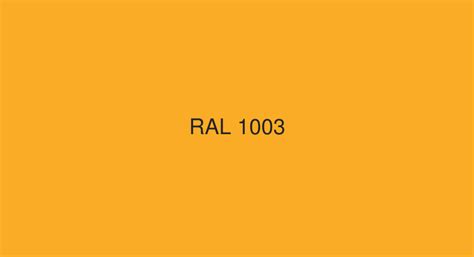 Ral Signal Yellow Ral Color In Ral Classic Chart