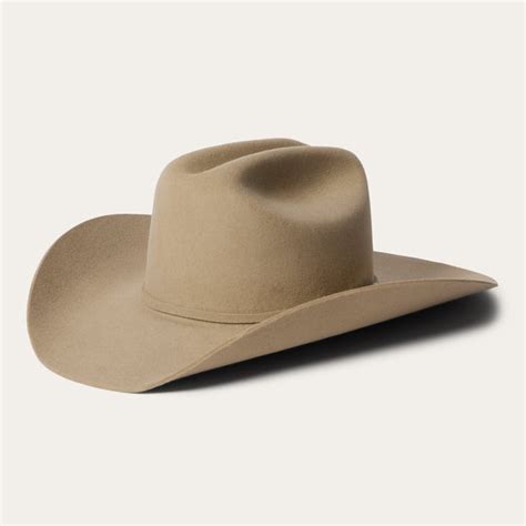 Stetson Mens 4x Corral Buffalo Felt Cowboy Hat Sand