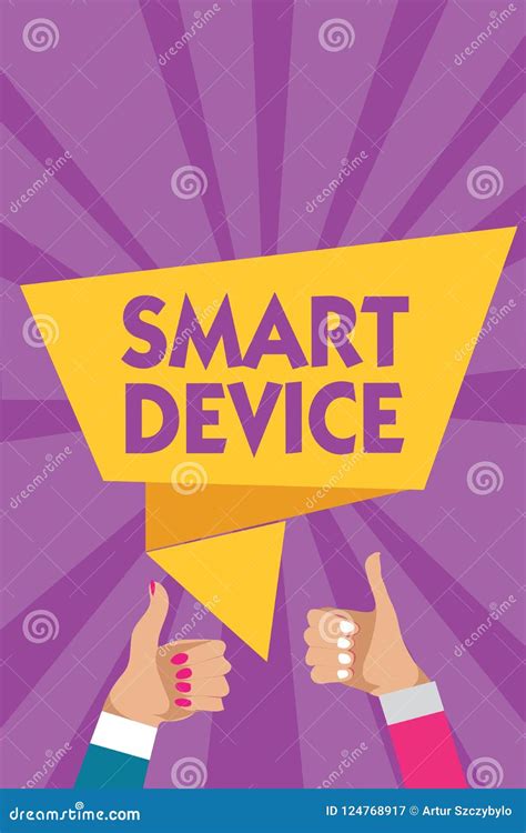 Text Sign Showing Smart Device Conceptual Photo Electronic Gadget That
