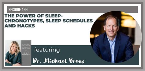 Chronotypes Sleep Schedules And Hacks With Dr Michael Breus Cynthia Thurlow