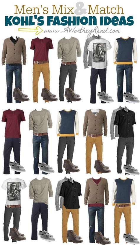 Have Your Guy Looking Good With These Fashion Mix And Match Ideas Men S Mix And Match Fashi
