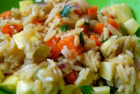 Orzo And Rice Pilaf With Vegetables The Daily Dish