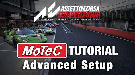 MoTec Guide Sim Racing Tutorial Assetto Corsa Competizione YouTube