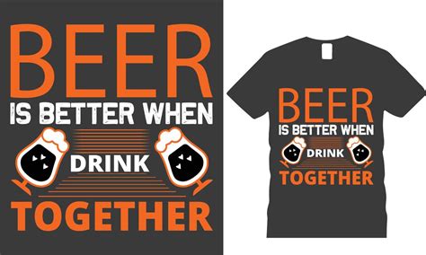 Beer T Shirt Design 11315289 Vector Art At Vecteezy