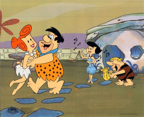 The Flintstones Animation Sericel Cel The Flintstones Photo 24423350 Fanpop