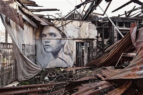 Street Art Rone Murals An Verlassenen Stellen