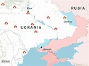 Mapas | Así ha sido la mayor oleada de misiles rusos contra ...