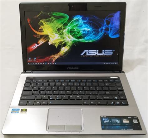 Gamer And Designer Asus A43sv Vx264v Core I5 Geforce 128bit Wahana Laptop