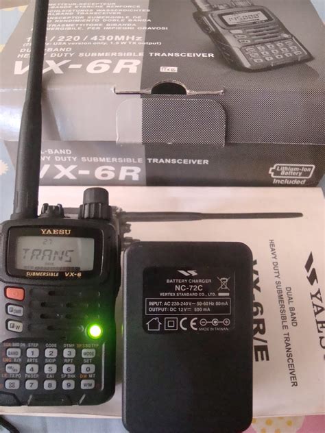 Radio Seller Yaesu Vx 6 Submersible Transceiver Sold