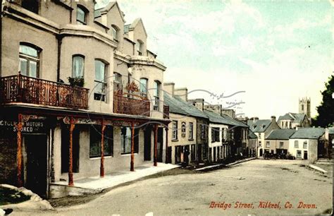 Bridge Street Kilkeel Co Down Postcards Ireland