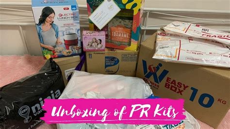 Unboxing Of Pr Kits Youtube