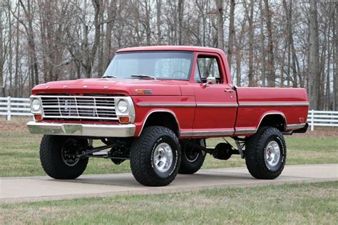 1969 Ford F 100 Candy Apple Red For Sale Ford F 100 1969 For Sale In