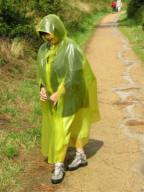 Dscn Rain Wear Yellow Raincoat Raincoat Jacket