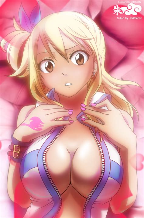 Lucy Heartfilia Fairy Tail Drawn By Adson And Gairon Danbooru