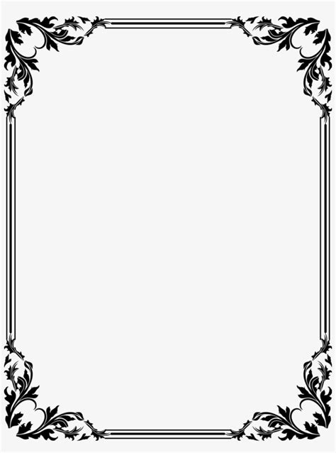 frame simple border design clip art library