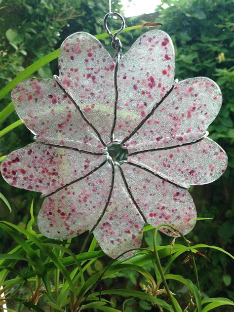 Medium Pink Flower 9 Petals Wired Omg By Juliette Ornaments Make