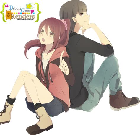 Anime Couple By Debbiichan On Deviantart