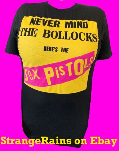 Sex Pistols Never Mind The Bollocks Band Shirt Unisex T Shirt Sz S