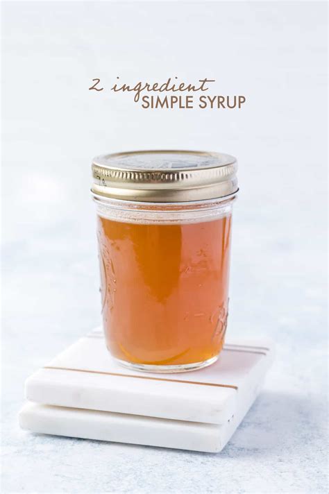 How To Make Simple Syrup Story Telling Co