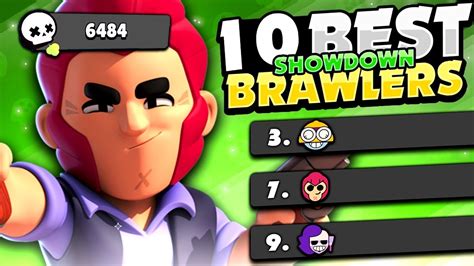 Pros Top 10 Best Brawlers In Showdown Brawler Rankings Brawl